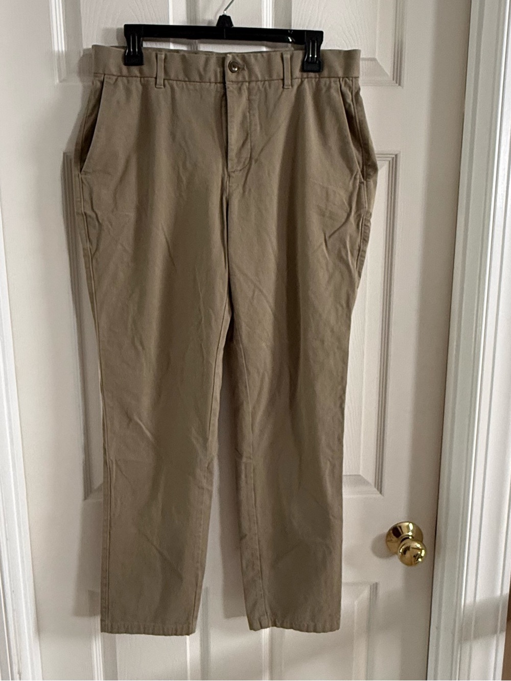 Everlane Uniform Athletic Fit Chino Pants in Khaki Tan